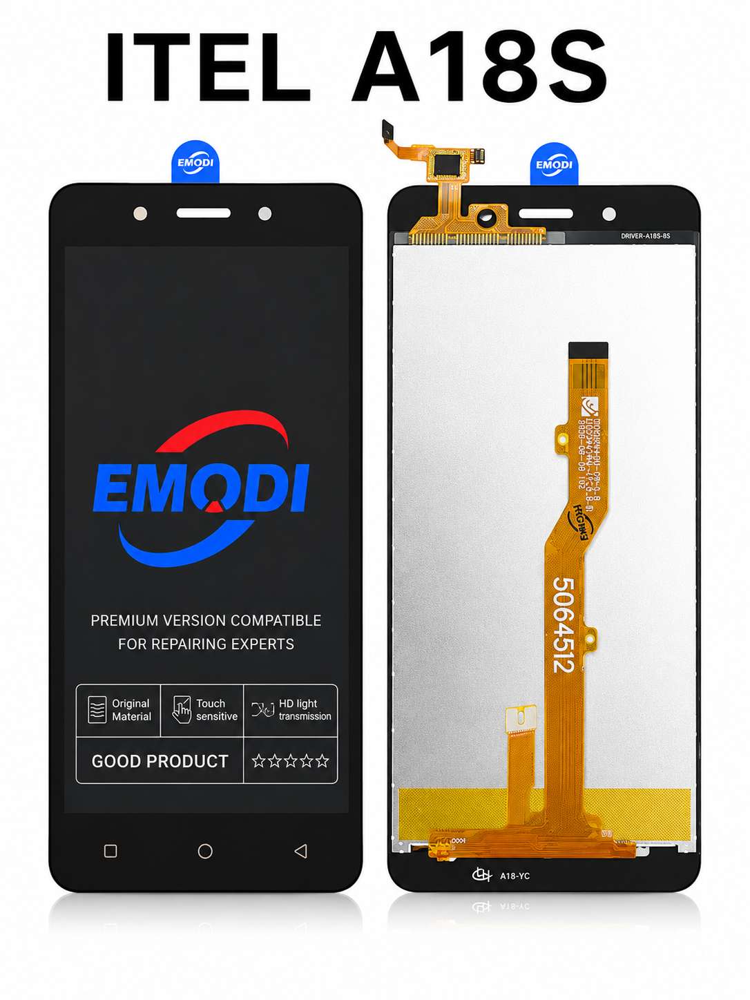 LCD for Itel A18S