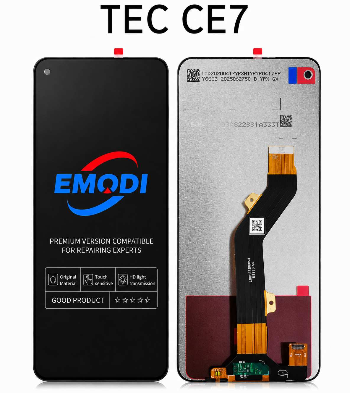 LCD for Tecno CE7