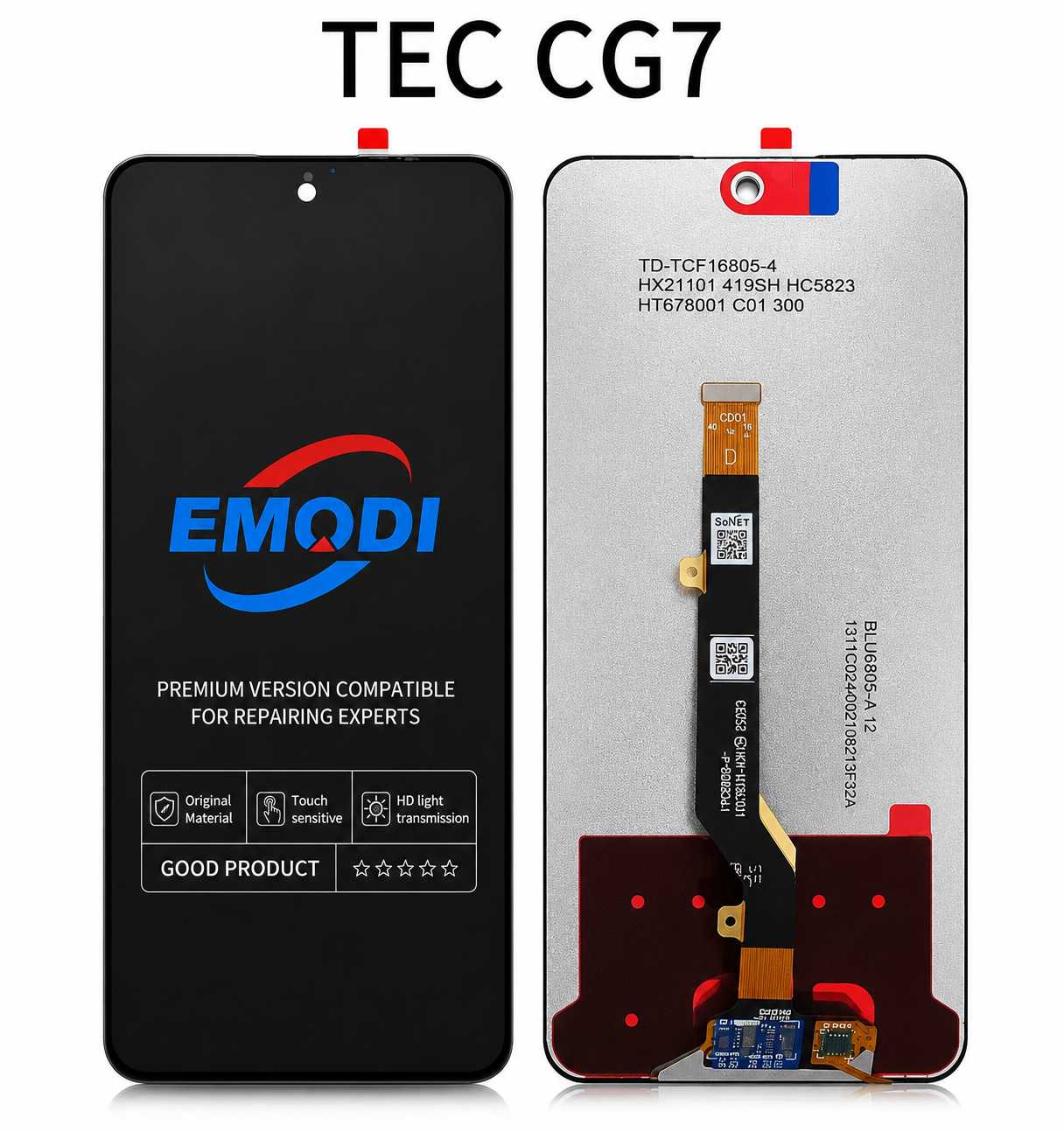 LCD for Tecno CG7