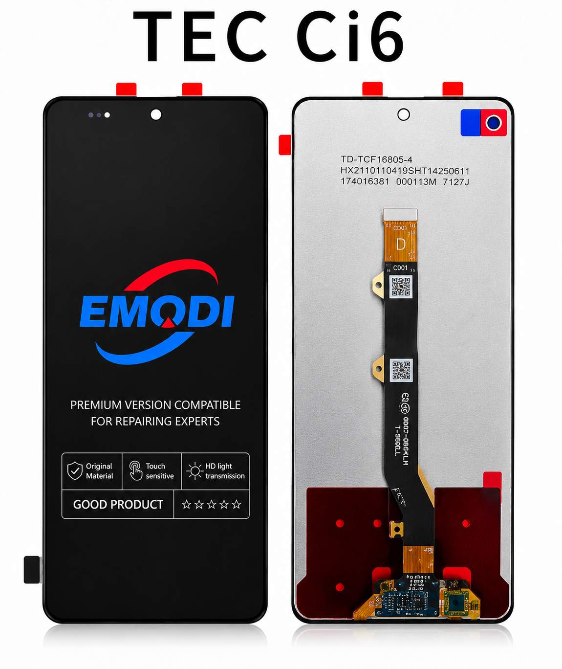 LCD for Tecno Ci6