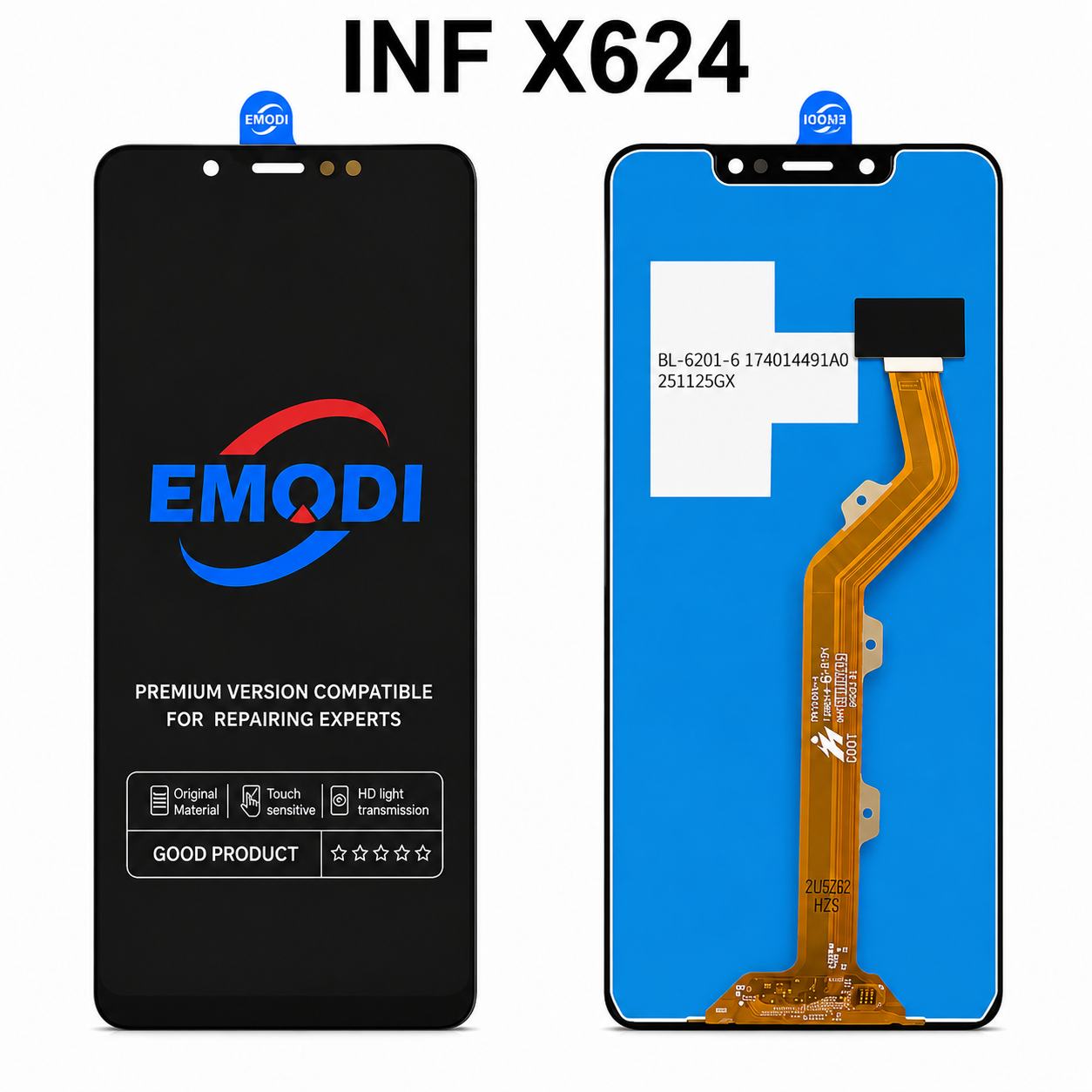 LCD for infinix X624