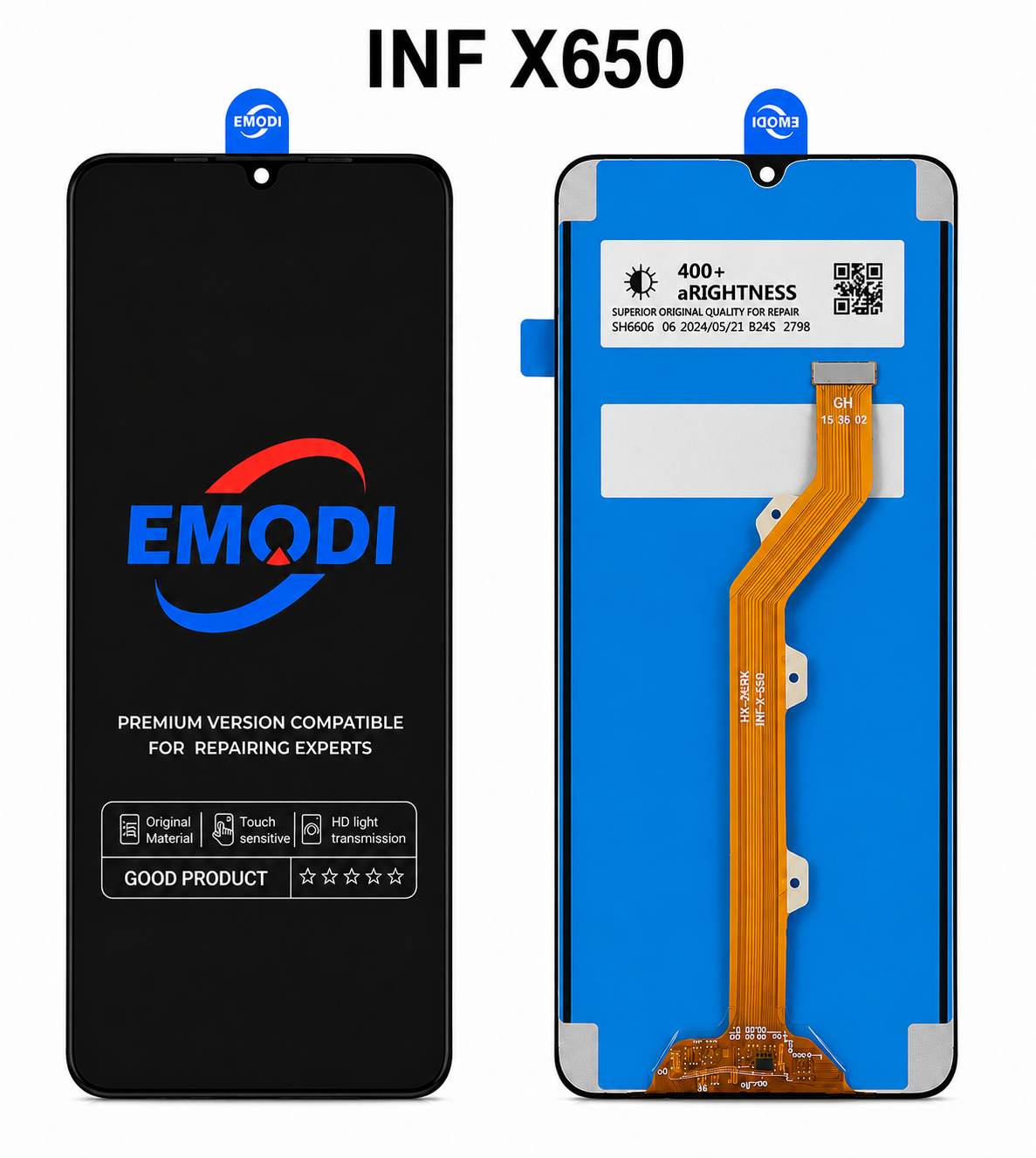 LCD for infinix X650