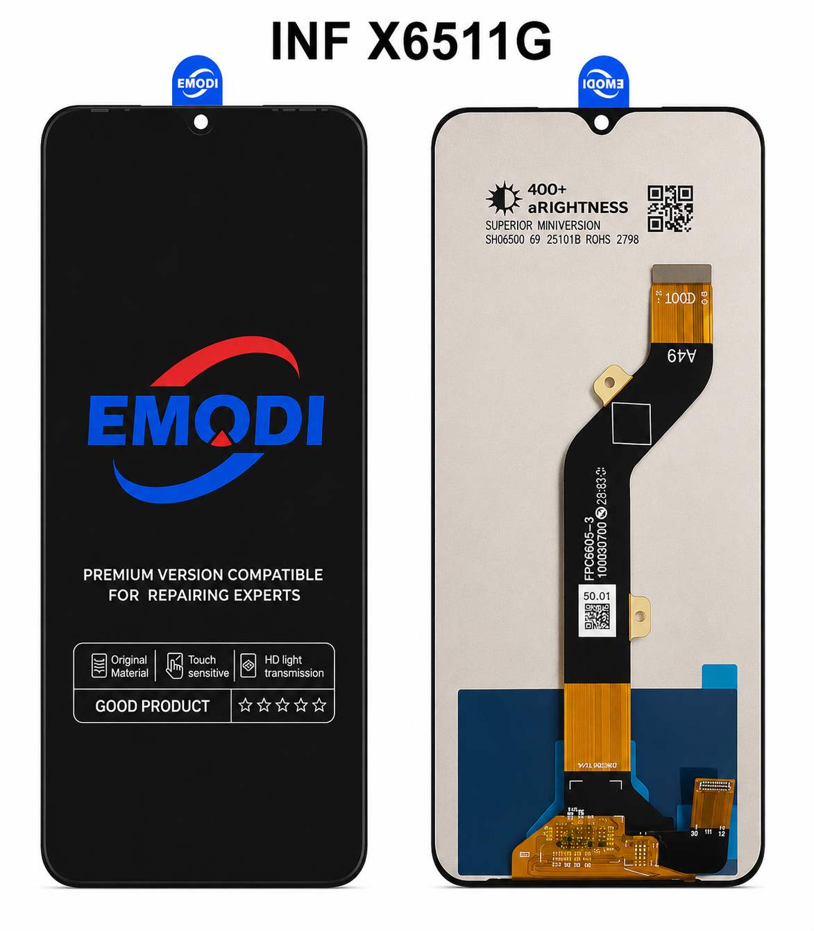 LCD for infinix X6511G