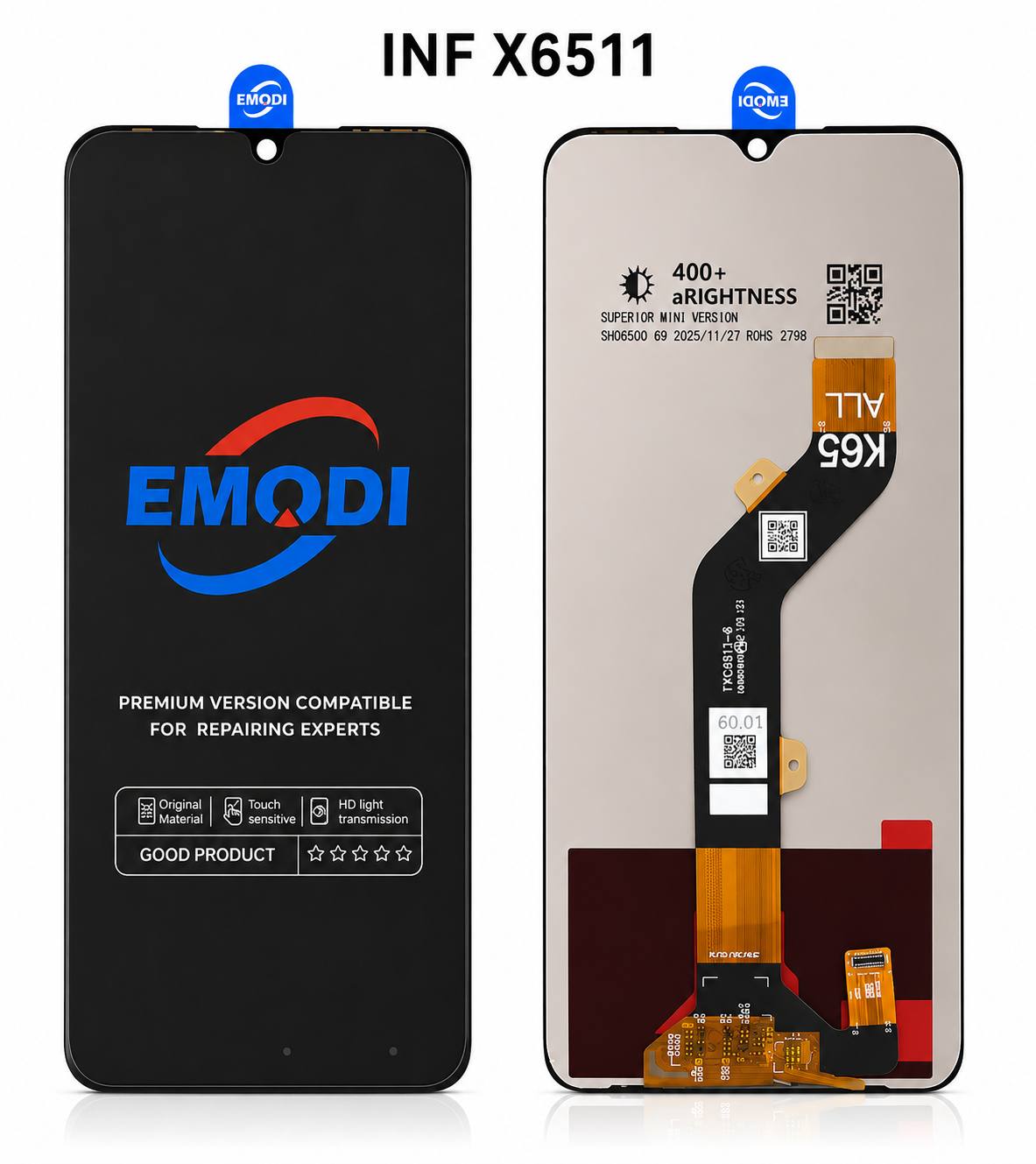 LCD for infinix X6511