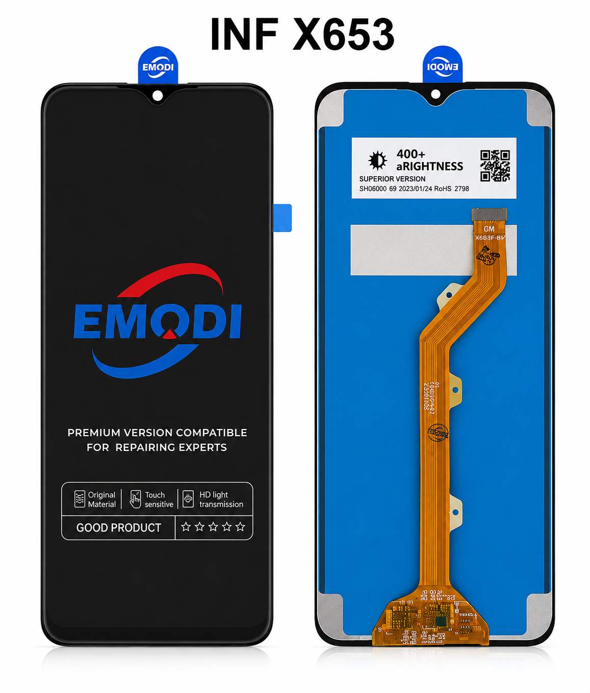 LCD for infinix X653